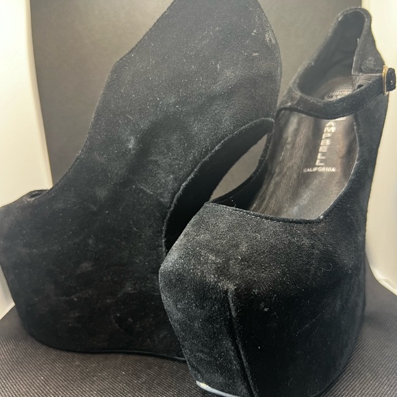 JEFFREY CAMPBELL BLACK NIGHTWALKERS. - Picture 9 of 11